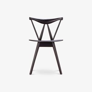 Dining chair with backrest